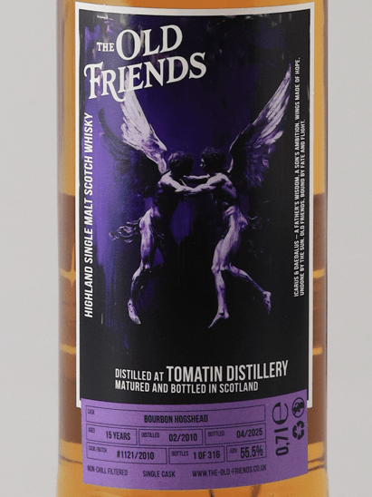 The Old Friends Tomatin 15 Year Old 2010 - Bottle Of Japan