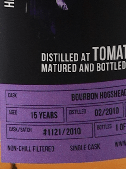 The Old Friends Tomatin 15 Year Old 2010 - Bottle Of Japan