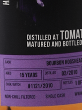Load image into Gallery viewer, The Old Friends Tomatin 15 Year Old 2010 - Bottle Of Japan