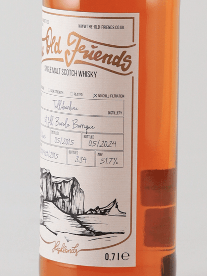 The Old Friends Tullibardine 9 Year Old 2015 - Bottle Of Japan