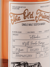 Load image into Gallery viewer, The Old Friends Tullibardine 9 Year Old 2015 - Bottle Of Japan