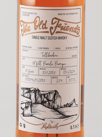 The Old Friends Tullibardine 9 Year Old 2015 - Bottle Of Japan
