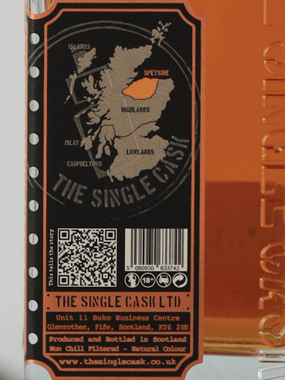 The Single Cask Auchroisk 11 Year Old 2013 - Bottle Of Japan