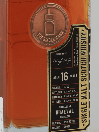 The Single Cask Braeval 16 Year Old 2009 Chichibu Whisky Festival 2026 Commemorative Bottle - Bottle Of Japan