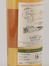 Load image into Gallery viewer, The Single Malts of Scotland Caol Ila 16 Year Old 2008 - Bottle Of Japan