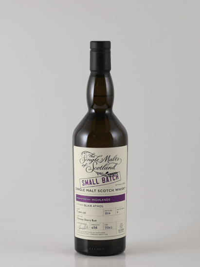 The Single Malts of Scotland Small Batch Blair Athol 7 Year Old 2016 - Bottle Of Japan