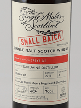 Load image into Gallery viewer, The Single Malts of Scotland Small Batch Dailuaine 12 Year Old 2011 - Bottle Of Japan