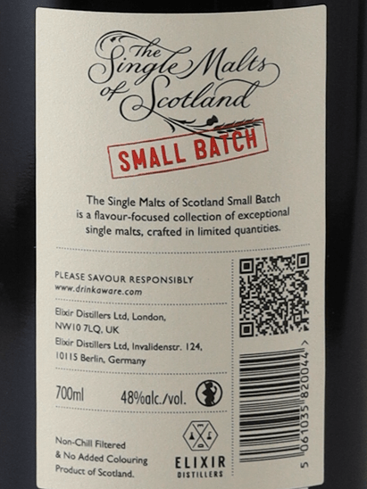 The Single Malts of Scotland Small Batch Dailuaine 12 Year Old 2011 - Bottle Of Japan