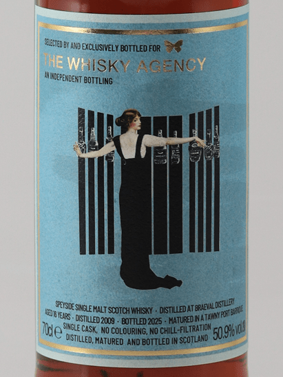 The Whisky Agency Braeval 16 Year Old 2009 - Bottle Of Japan