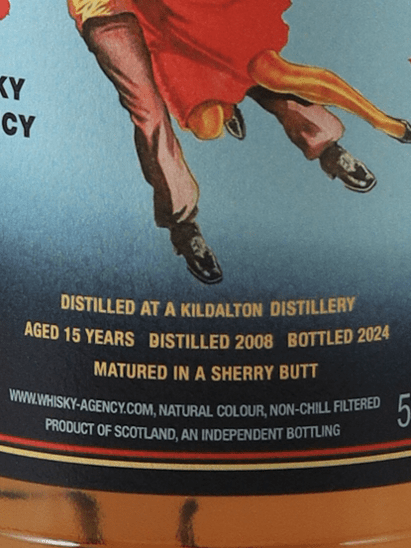 The Whisky Agency Kildalton 15 Year Old 2008 - Bottle Of Japan
