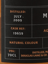 Load image into Gallery viewer, The Whisky Hoop Mortlach 16 Year Old 2009 - Bottle Of Japan