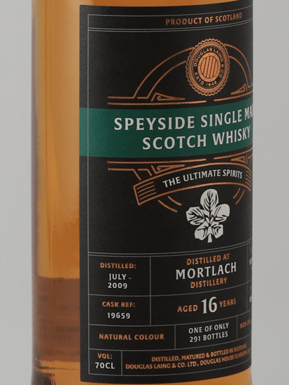The Whisky Hoop Mortlach 16 Year Old 2009 - Bottle Of Japan