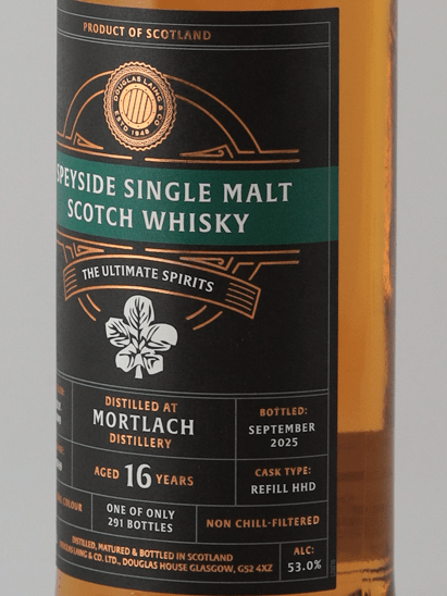 The Whisky Hoop Mortlach 16 Year Old 2009 - Bottle Of Japan