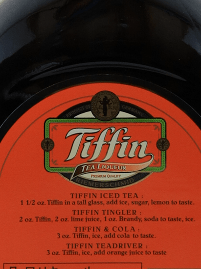 Tiffin Tea Liqueur - Bottle Of Japan