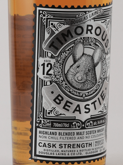 Timorous Beastie 12 Year Old Cask Strength - Bottle Of Japan