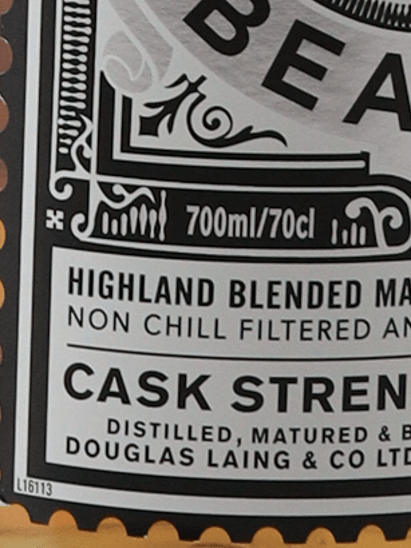 Timorous Beastie 12 Year Old Cask Strength - Bottle Of Japan