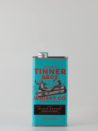 Tinner Bros Black Spice Whisky Liqueur 700ml - Bottle Of Japan