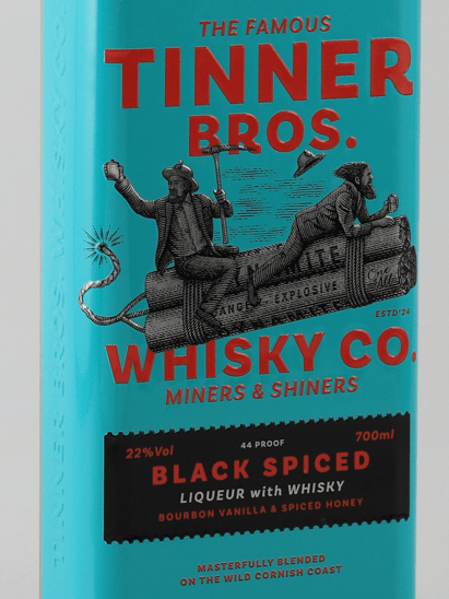Tinner Bros Black Spice Whisky Liqueur 700ml - Bottle Of Japan