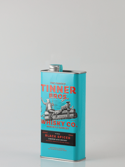 Tinner Bros Black Spice Whisky Liqueur 700ml - Bottle Of Japan