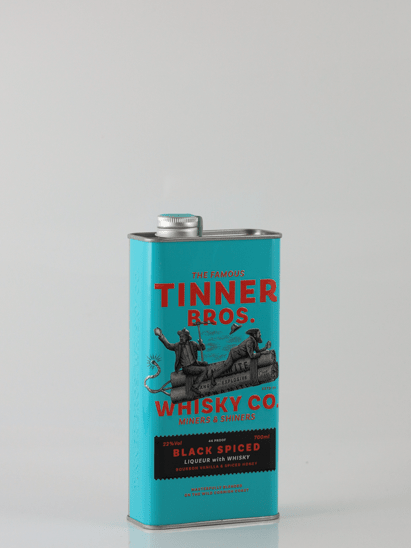 Tinner Bros Black Spice Whisky Liqueur 700ml - Bottle Of Japan