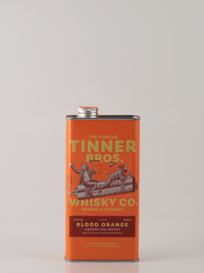 Tinner Bros Blood Orange Whisky Liqueur 700ml - Bottle Of Japan
