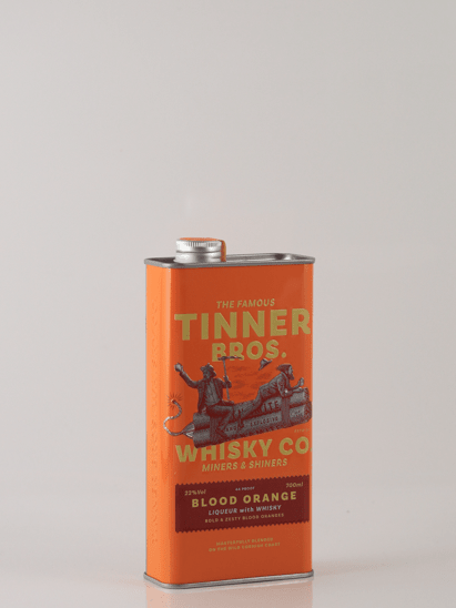 Tinner Bros Blood Orange Whisky Liqueur 700ml - Bottle Of Japan