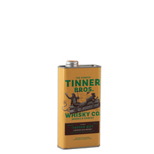 Load image into Gallery viewer, Tinner Bros Toffee Nut Whisky Liqueur 700ml - flask left angle
