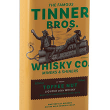 Load image into Gallery viewer, Tinner Bros Toffee Nut Whisky Liqueur 700ml - front label left angle