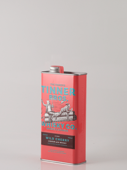 Tinner Bros Wild Cherry Whisky Liqueur 700ml - Bottle Of Japan