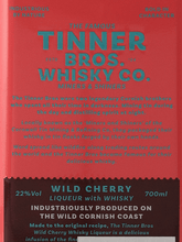 Load image into Gallery viewer, Tinner Bros Wild Cherry Whisky Liqueur 700ml - Bottle Of Japan