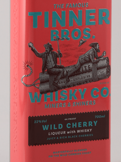 Tinner Bros Wild Cherry Whisky Liqueur 700ml - Bottle Of Japan