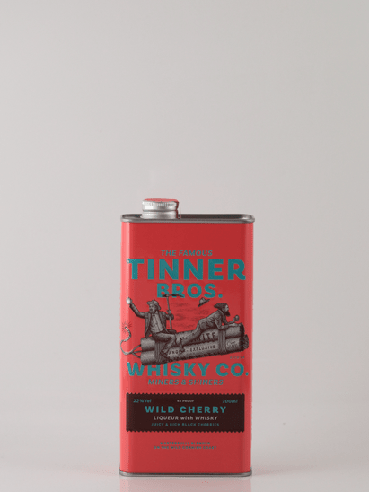 Tinner Bros Wild Cherry Whisky Liqueur 700ml - Bottle Of Japan