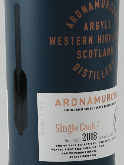 T.I.R Ardnamurchan 5 Year Old 2018 - Bottle Of Japan