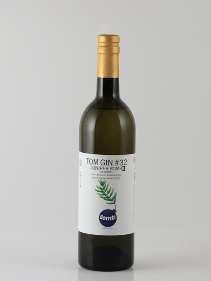 Tokyo Craft Liqueur Tom Gin 32 Juniper Bomb II Niigata - Bottle Of Japan