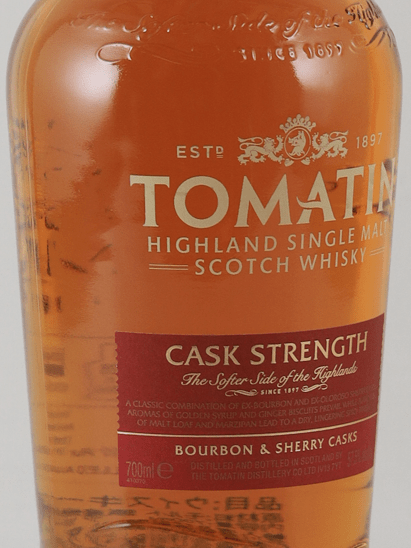 Tomatin Cask Strength - Bottle Of Japan