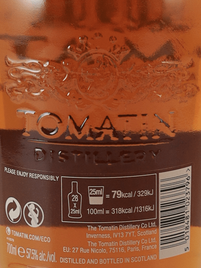 Tomatin Cask Strength - Bottle Of Japan