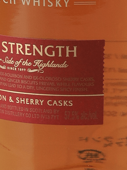 Tomatin Cask Strength - Bottle Of Japan