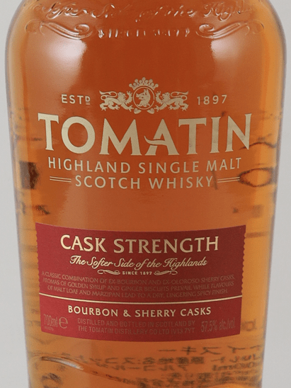 Tomatin Cask Strength - Bottle Of Japan