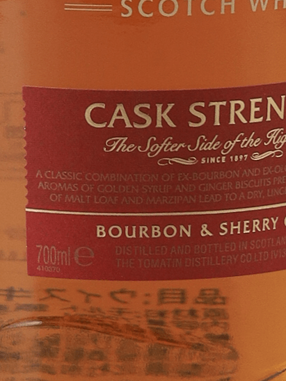 Tomatin Cask Strength - Bottle Of Japan