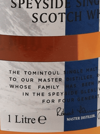 Tomintoul Turn Peated - Bottle Of Japan