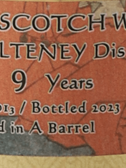 Trickstar Pulteney 9 Year Old 2013 - Bottle Of Japan