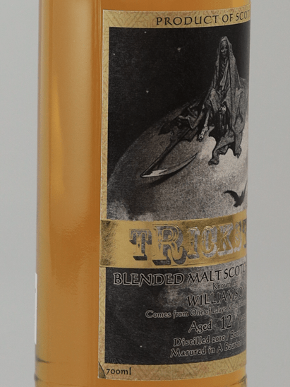 Trickstar Williamson 12 Year Old 2010 - Bottle Of Japan