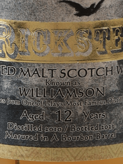 Trickstar Williamson 12 Year Old 2010 - Bottle Of Japan