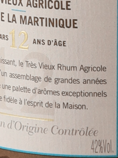 Trois Rivieres 12 Year Old - Bottle Of Japan