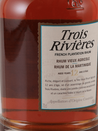 Trois Rivieres 12 Year Old - Bottle Of Japan