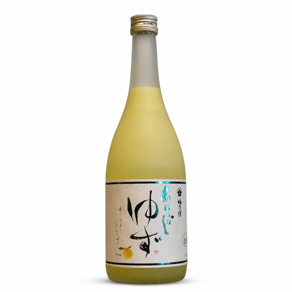 Umenoshu Shuzo Aragoshi Yuzu 720ml on white background