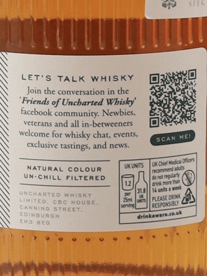 Uncharted Whisky Linkwood 7 Year Old 2017 - Bottle Of Japan