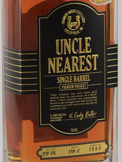 Uncle Nearest Single Barrel - Bottle Of Japan