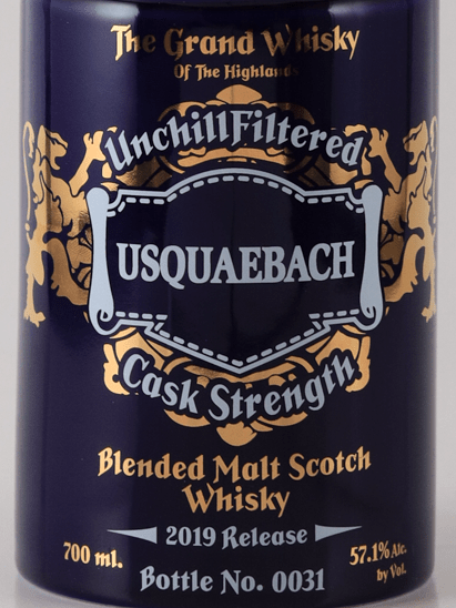 Usquaebach An Ald Ri 2019 Release - Bottle Of Japan