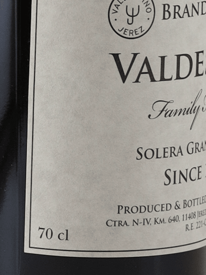 Valdespino Family Heritage Brandy 2025 Release - Bottle Of Japan